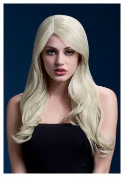 Smiffys Styleable Fever Nicole Blonde Wig