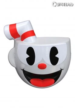 HALLOWEEN COSTUMES Sales 21 Elope Cuphead Vacuform Mask For Adults