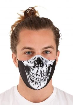 Elope Adult's Skeleton Sublimated Face Mask