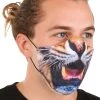 Elope Adult Sublimated Tiger Face Mask -HALLOWEEN COSTUMES Sales adult tiger sublimated face mask