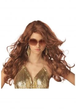 California Costume Collection Auburn Supermodel Wig