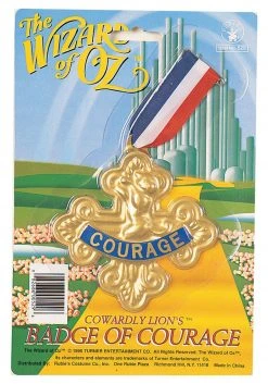 Rubies Costume Co. Inc Badge Of Courage Pin
