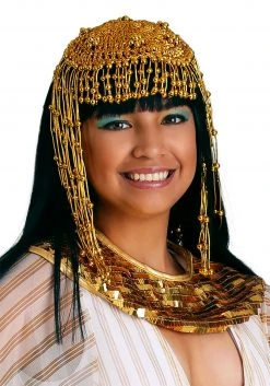 Forum Novelties, Inc Cleopatra Beaded Headpiece For Women 7 Forum Novelties, Inc Cleopatra Beaded Headpiece For Women -HALLOWEEN COSTUMES Sales beaded cleopatra headpiece alt1