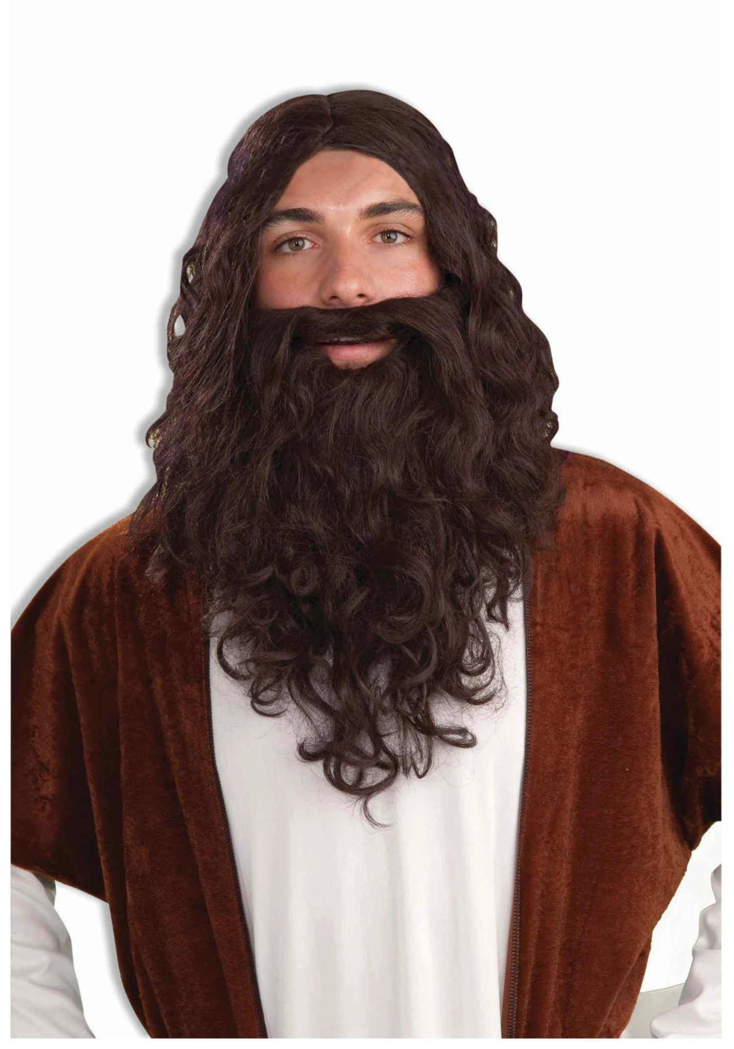 Forum Novelties, Inc Biblical Wig And Beard Set 3 Forum Novelties, Inc Biblical Wig And Beard Set