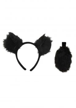 Elope Black Bear | Ears Headband & Tail Kit -HALLOWEEN COSTUMES Sales black bear ears headband tail kit alt 2