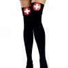 Rubies Costume Co. Inc Black Nurse Thigh Highs -HALLOWEEN COSTUMES Sales black nurse thigh highs