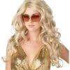 California Costume Collection Blonde Supermodel Wig -HALLOWEEN COSTUMES Sales blonde supermodel wig