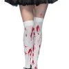 Leg Avenue Bloody Thigh High Stockings