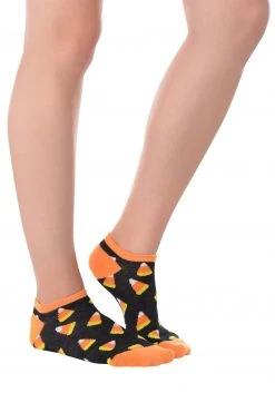 Amscan Women's Candy Corn Ankle Socks