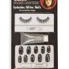 Rubies Costume Co. Inc Cat Eyelashes / Nails / Glitter Kit