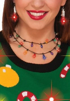 Forum Novelties, Inc Christmas Lights Necklace