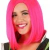 Partytime Costume & Lingerie (Yiwu) Factory Cosmic Fuchsia Women's Wig -HALLOWEEN COSTUMES Sales cosmic fuchsia wig for women