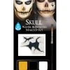 Fun World Water Activated Cracked Skull Makeup Kit 1 Fun World Water Activated Cracked Skull Makeup Kit -HALLOWEEN COSTUMES Sales cracked skull makeup kit