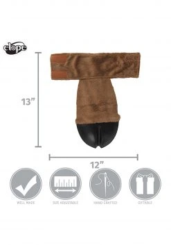 Elope Deer Costume | Back Hooves -HALLOWEEN COSTUMES Sales deer costume back hooves alt 5