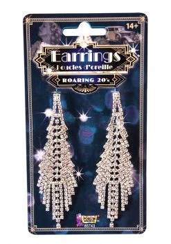 Forum Novelties, Inc Fancy Flapper Costume Earrings