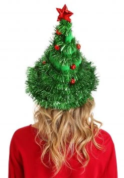Jacobson Hats Red And Green Light-Up Christmas Tree Hat -HALLOWEEN COSTUMES Sales festive light up christmas tree hat back