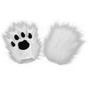 Elope Fingerless White Paws -HALLOWEEN COSTUMES Sales fingerless white paws