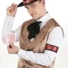 Yao Hats Gambler Costume Kit For Men -HALLOWEEN COSTUMES Sales gambler costume kit
