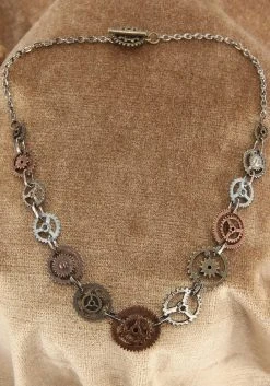 Elope Single Chain Gears Necklace -HALLOWEEN COSTUMES Sales gears single chain necklace 1