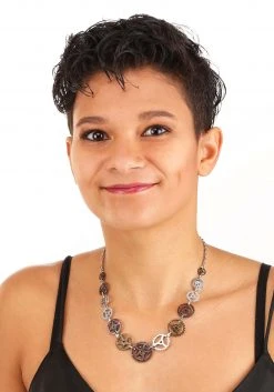 Elope Single Chain Gears Necklace -HALLOWEEN COSTUMES Sales gears single chain necklace