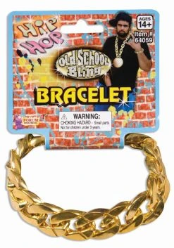 Forum Novelties, Inc Gold Chain Link Bracelet