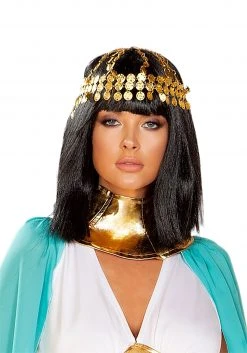Roma Gold Coin Head Piece