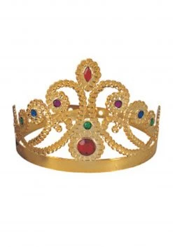 Rubies Costume Co. Inc Gold Queen's Tiara