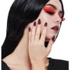 Smiffys Gothic Red & Black Eyelash And Nail Set 2 Smiffys Gothic Red & Black Eyelash And Nail Set -HALLOWEEN COSTUMES Sales gothic red black eyelash nail set