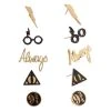 Bioworld Merchandising / Independent Sales Harry Potter 5-pk Earring Set -HALLOWEEN COSTUMES Sales harry potter 5 pk earring set