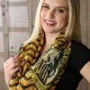 Elope Hufflepuff Infinity Scarf -HALLOWEEN COSTUMES Sales hufflepuff infinity scarf harry potter