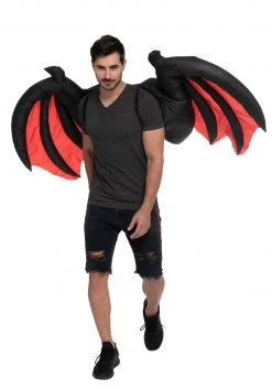 Joyin Inflatable Demon Wings -HALLOWEEN COSTUMES Sales inflatable demon wings alt 2