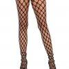 Leg Avenue Women's Jumbo Pothole Net Tights -HALLOWEEN COSTUMES Sales jumbo pothole net tights