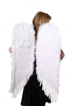 Zucker Feather Large White Feather Angel Wings
