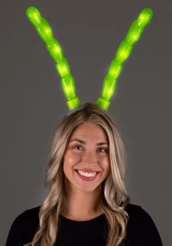 Elope Insect Antennae Light-Up Green LumenHorns -HALLOWEEN COSTUMES Sales light up green insect antennae lumenhorns 4