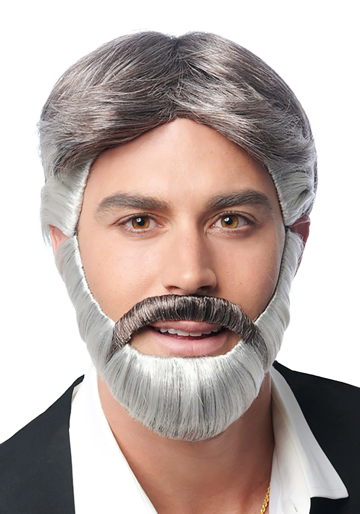 Costume Culture By Franco LLC Men's Most Interesting Gambling Wig And Beard 3 Costume Culture By Franco LLC Men's Most Interesting Gambling Wig And Beard