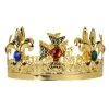 Wor-Biz Yao Hats Metal King's Crown -HALLOWEEN COSTUMES Sales metal kings crown