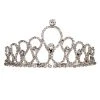 Jacobson Hats Metal Tiara With Silver Rhinestones -HALLOWEEN COSTUMES Sales metal tiara with silver rhinestones