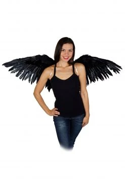 Zucker Feather Mocking Jay Wing 16x48" Black