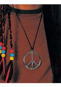 Rubies Costume Co. Inc Peace Pendant Necklace