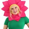 Fun Costumes Pink Daisy Flower Headpiece For Adults 2 Fun Costumes Pink Daisy Flower Headpiece For Adults -HALLOWEEN COSTUMES Sales pink daisy flower headpiece