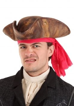 Elope Pirate Costume Hat And Headscarf