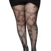 Leg Avenue Plus Size Butterfly Net Black Tights 1 Leg Avenue Plus Size Butterfly Net Black Tights -HALLOWEEN COSTUMES Sales plus size black butterfly net tights