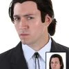 Partytime Costume & Lingerie (Yiwu) Factory Pulp Fiction Vincent Vega Wig And Bolo Tie Set -HALLOWEEN COSTUMES Sales pulp fiction vincent vega wig and bolo tie set