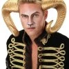 Elope Gold Ram Horns -HALLOWEEN COSTUMES Sales ram horns gold