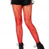 Leg Avenue Red Flame Net Tights For Women -HALLOWEEN COSTUMES Sales red flame net womens tights