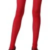 Leg Avenue Red Tights -HALLOWEEN COSTUMES Sales red tights