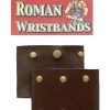 Forum Novelties, Inc Roman Leather Wristbands -HALLOWEEN COSTUMES Sales roman leather wristbands