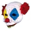 Ghoulish Productions Scary Clown Half Mask -HALLOWEEN COSTUMES Sales scary clown half mask