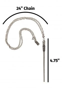 Elope Seraphina Picquery Necklace Wand Necklace -HALLOWEEN COSTUMES Sales seraphina picquery wand necklace alt 1