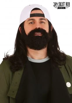 Partytime Costume & Lingerie (Yiwu) Factory Silent Bob Wig And Beard Kit